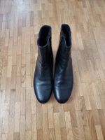Bottines femme cuir noir GABOR