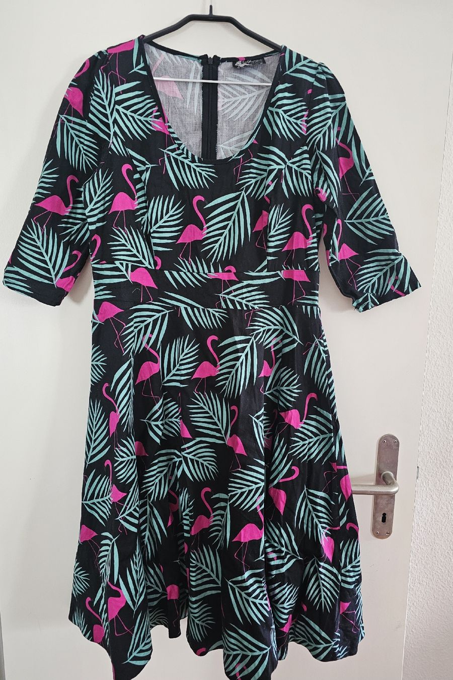 Kleider: Rockabilly Kleid mit Flamingos 50s – Gebraucht aus Zürich von Ada2