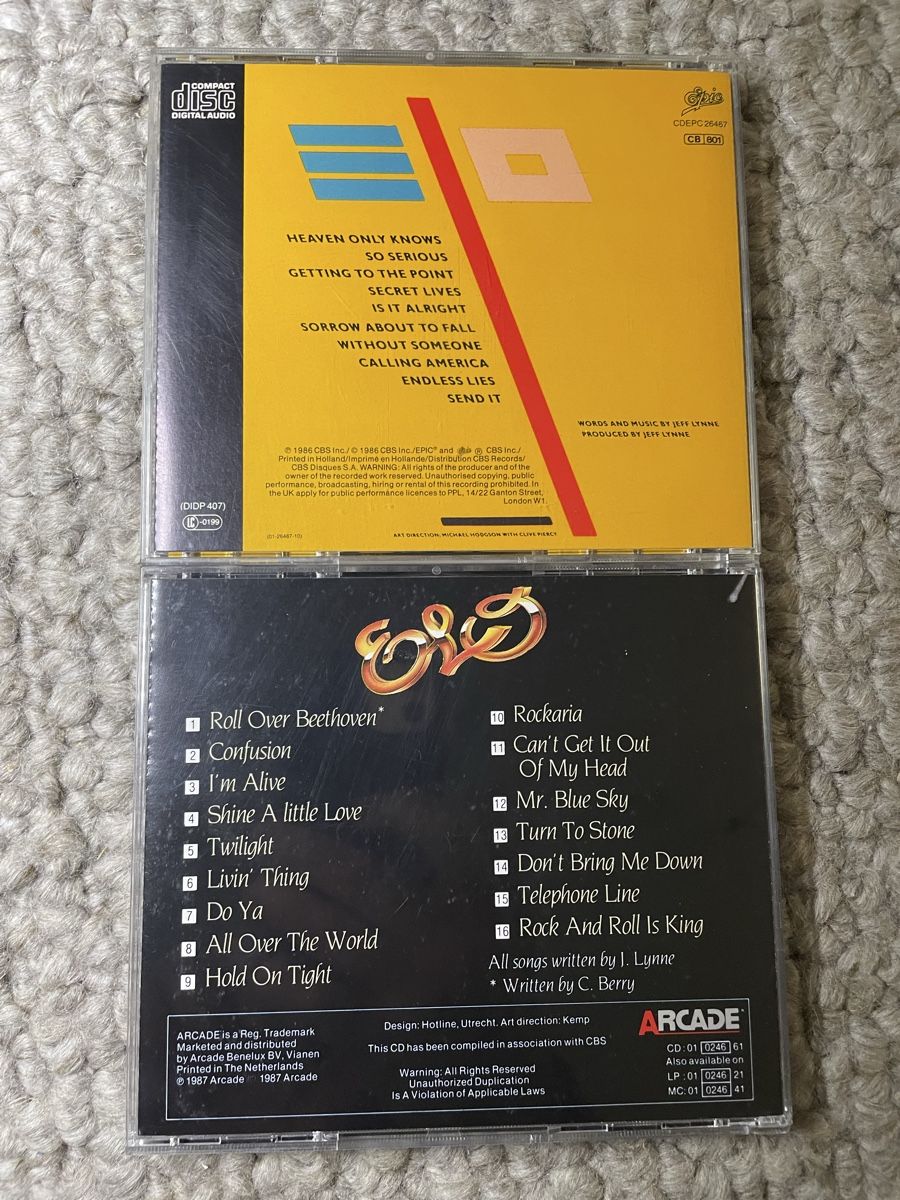CD: 2x ELO (Electric Light Orchestra) – Usato da Reinach AG venduto da trigger7811 2