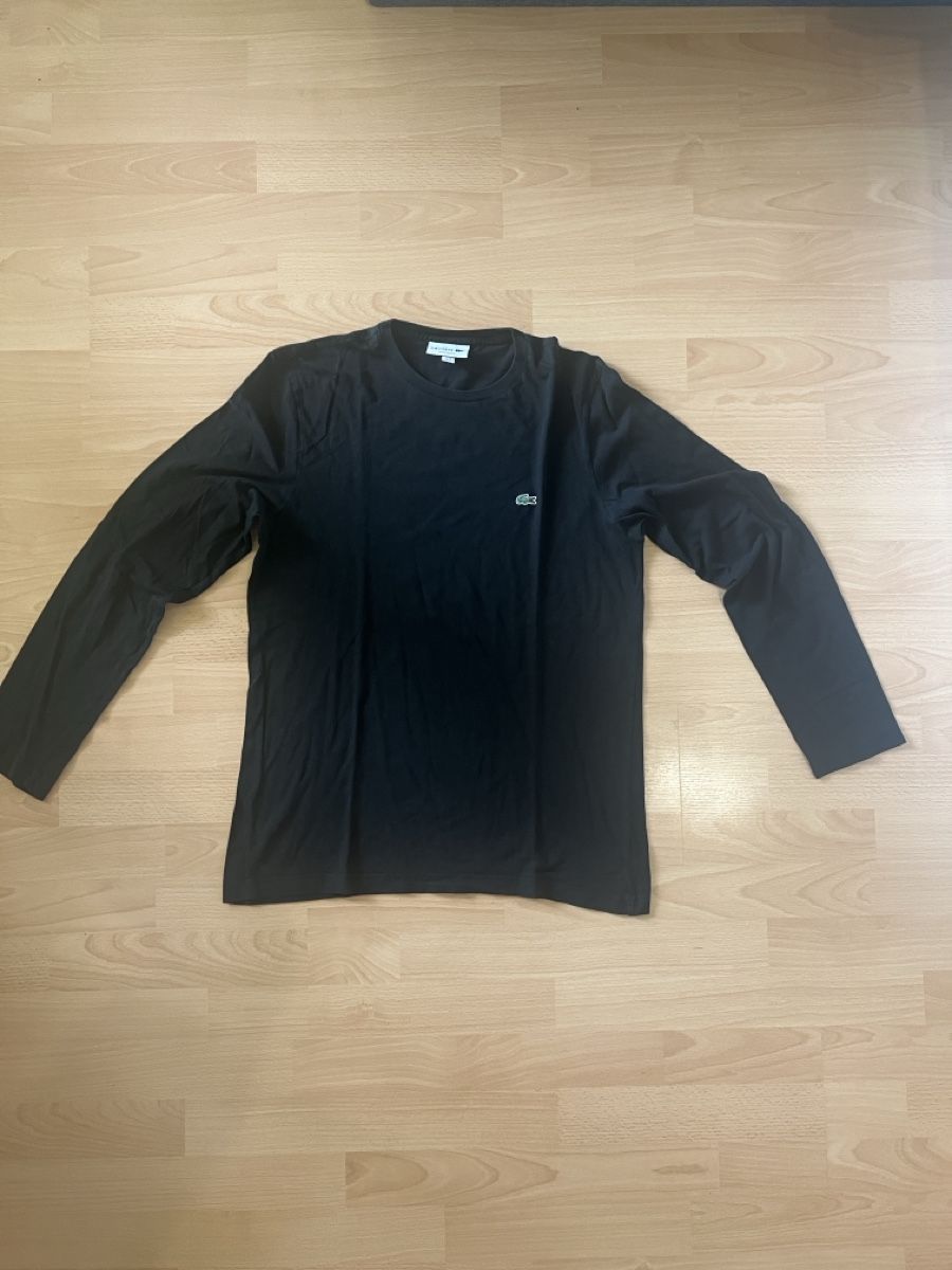 Lacoste Pullover & Sweatshirts: Lacoste Langarmshirt, schwarz, Grösse M – Gebraucht aus Unterägeri von -Yasmina-