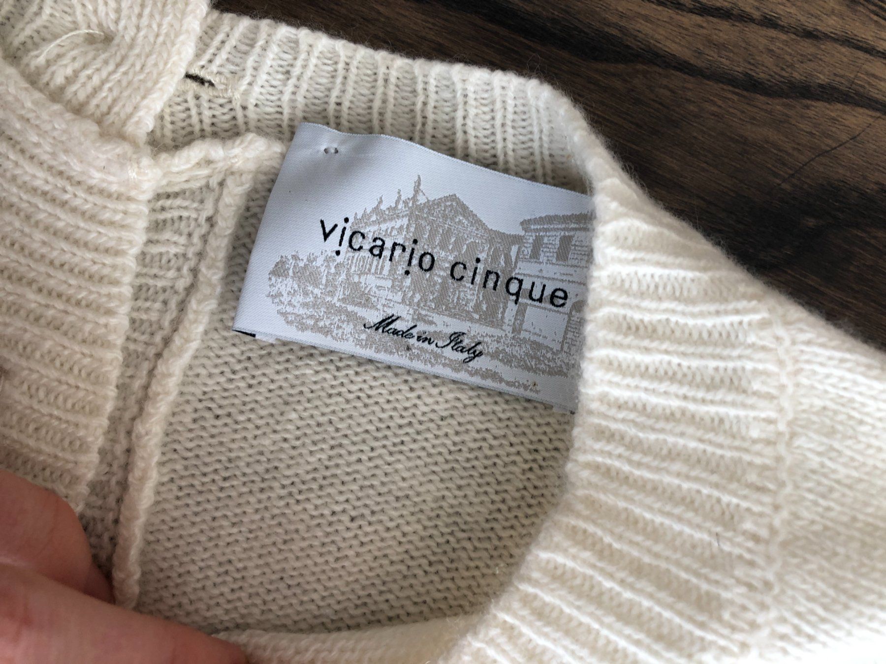 Maglioni & Felpe: Vicario Cinque Pullover Gr L mit Wolle Kaschmir Viskose – Usato da Berg am Irchel venduto da Zweiti_Chance 5
