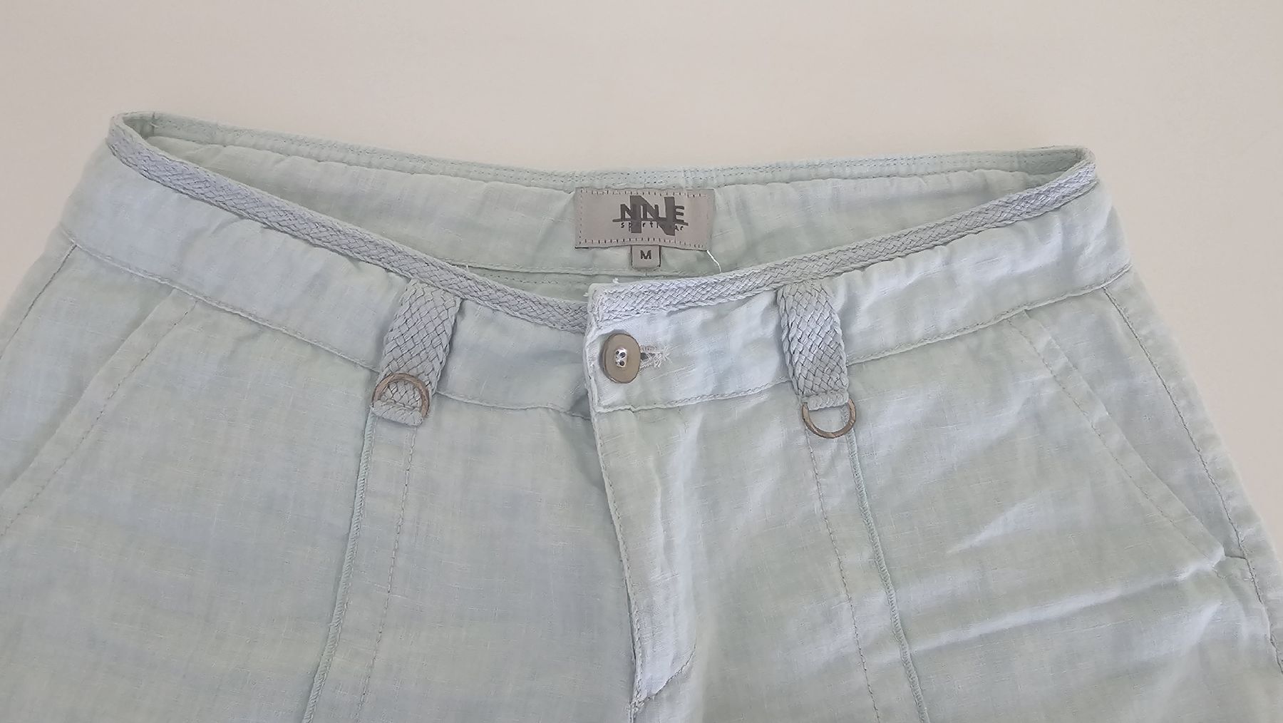 Nile Pantaloni: Leinenhose NILE hellgrün Grösse M 100% Leinen – Usato da Aarau venduto da Mery6 3