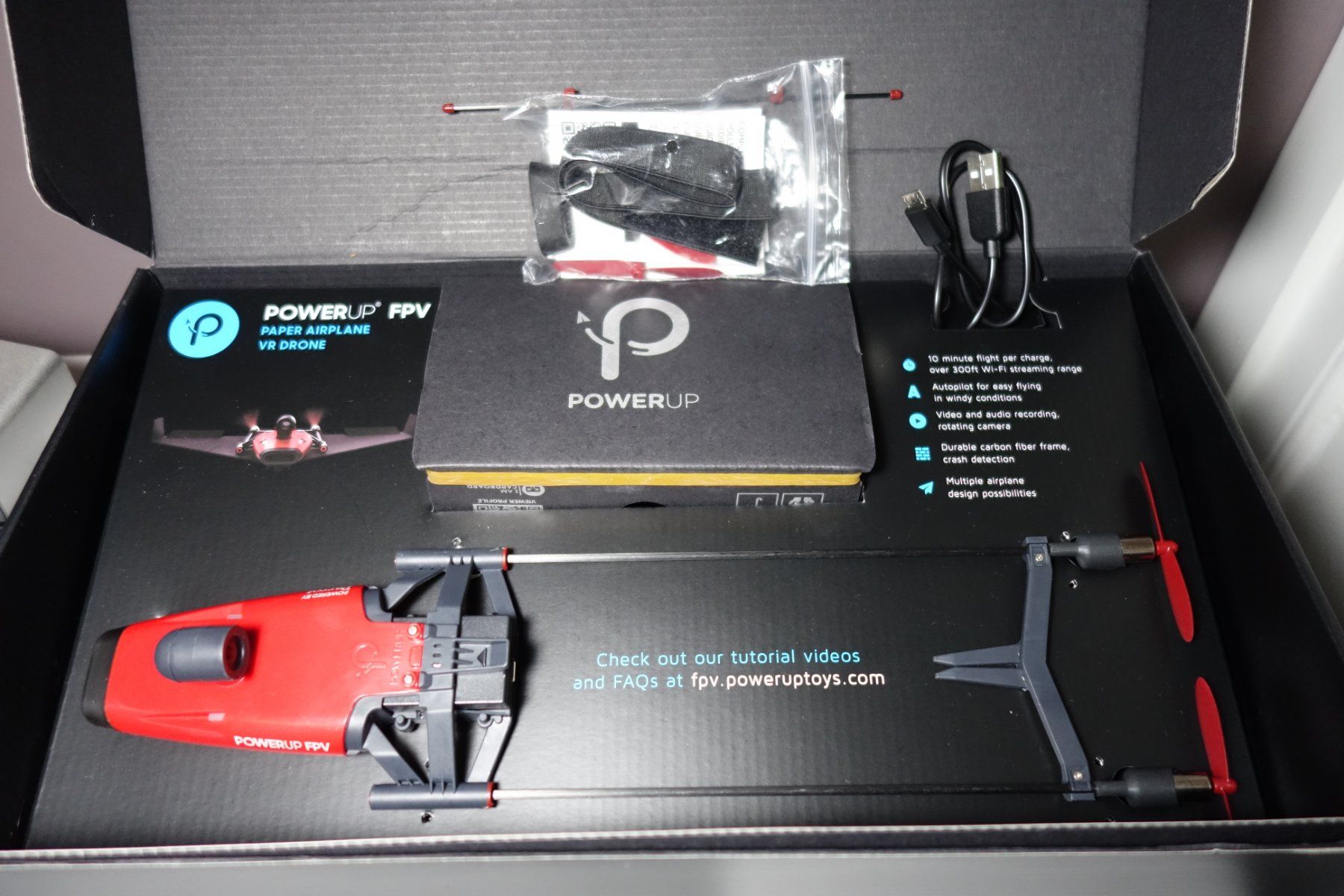 Giocattoli: Drone PowerUp FPV Parrot Neu – Nuovo e nell'imballaggio originale da Bern venduto da Phandora 2