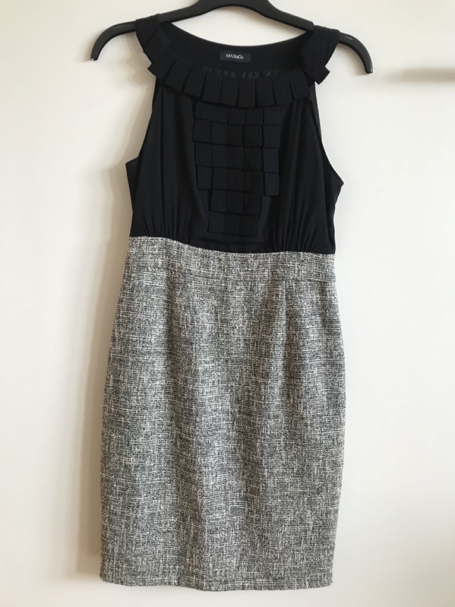Max Mara Vestiti: Robe Max&Co. élégante noire et blanche T34 – Nuovo (secondo la descrizione) da Morges venduto da sandy069
