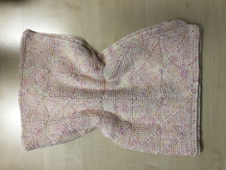 Decke gestrickt neu!