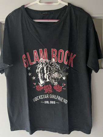 Mohito Glam Rock T-Shirt, Gr. L, Schwarz, Top Zustand! (53)