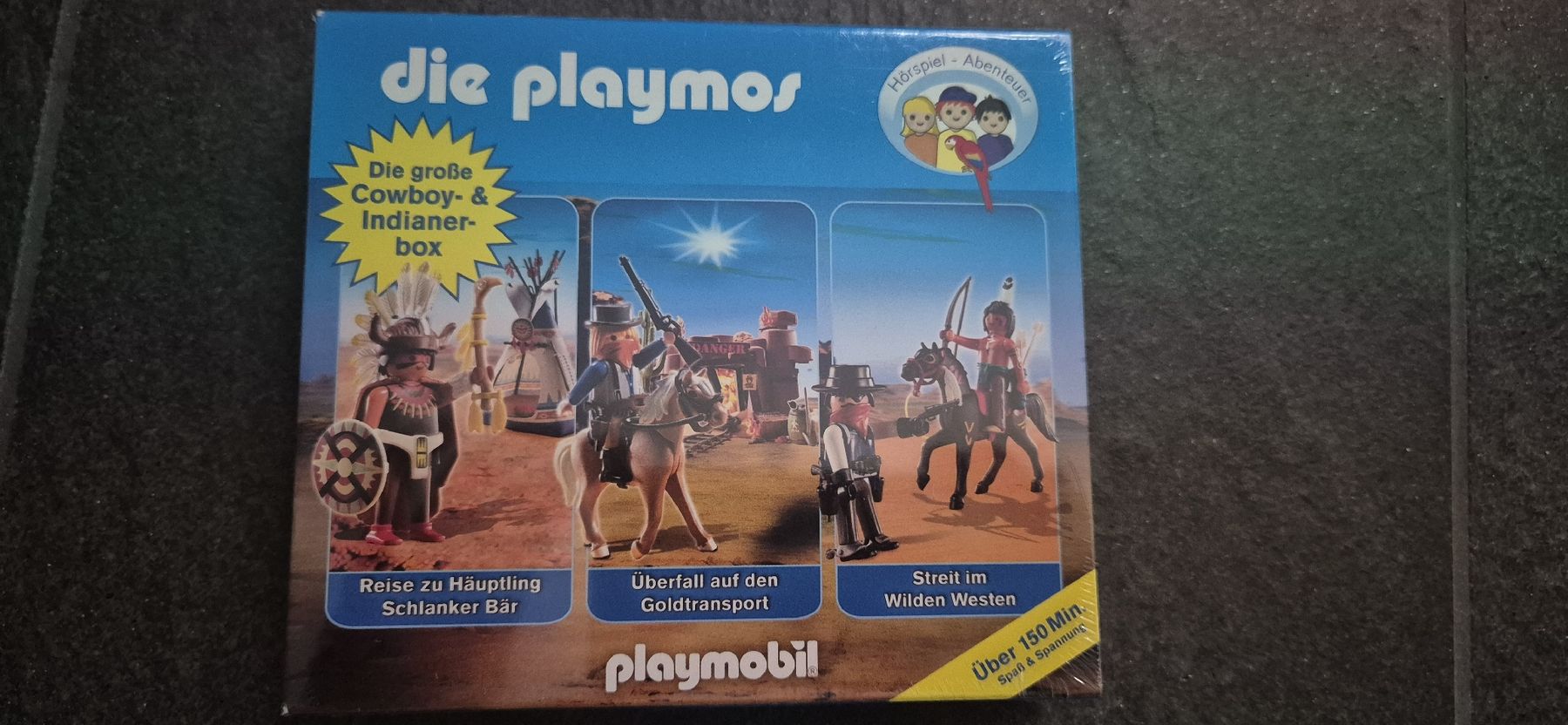 CDs: Playmobil Cowboy- & Indianer-box – Neu und originalverpackt aus Beringen von ste_7qjz