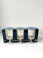 Set 6 Vintage Luminarc Suede stielgläsern - Original box