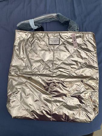 VICTORIA SECRET BADETASCHE ROSEGOLG