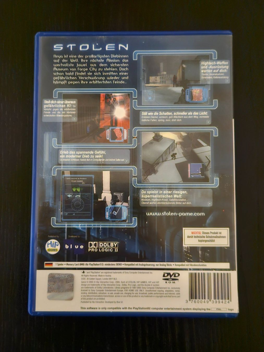 Sony Giochi: Stolen (PS2) – Usato da Zürich venduto da sodamnme 2