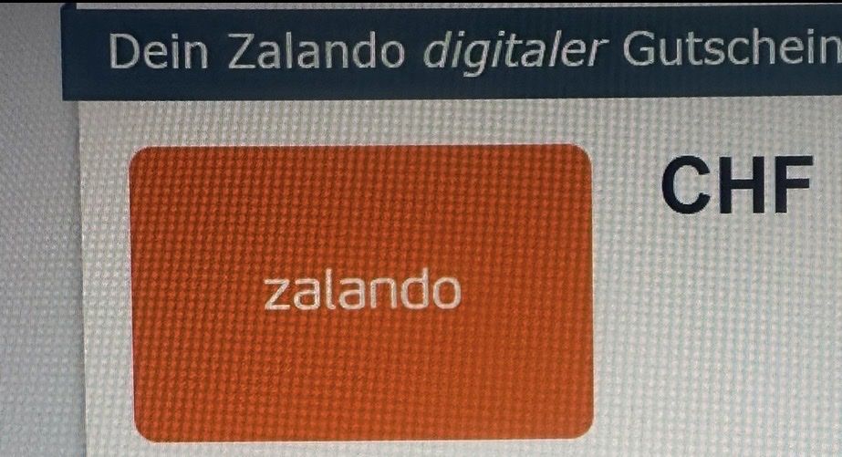 Buoni: Zalando digitale Gutscheine – Nuovo e nell'imballaggio originale da Glarus venduto da Sky039