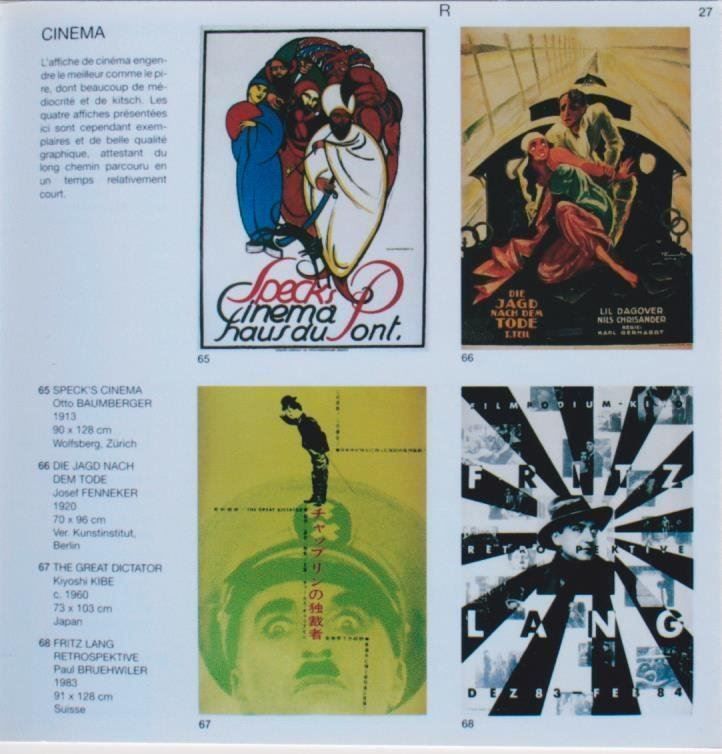 Bücher: L' AFFICHE - MIROIR DU TEMPS EXPO 1995  Catalogue Exposition – Neu (gemäss Beschreibung) aus Blonay von postercollection 7
