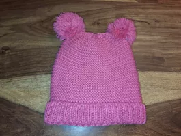 Mütze pink für 3-6 Jahre