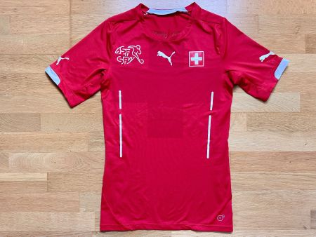 SCHWEIZ Fussball Nati Player Issue Trikot Puma L 2014 / 2015