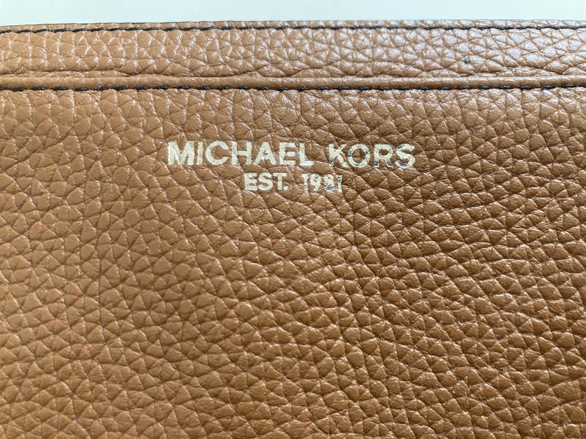 Michael Kors Borse: Pochette Michael Kors leder braun – Nuovo (secondo la descrizione) da Stäfa venduto da lauramode 1