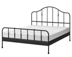 IKEA Metallbett schwarz 140x200 cm gebraucht guter Zustand