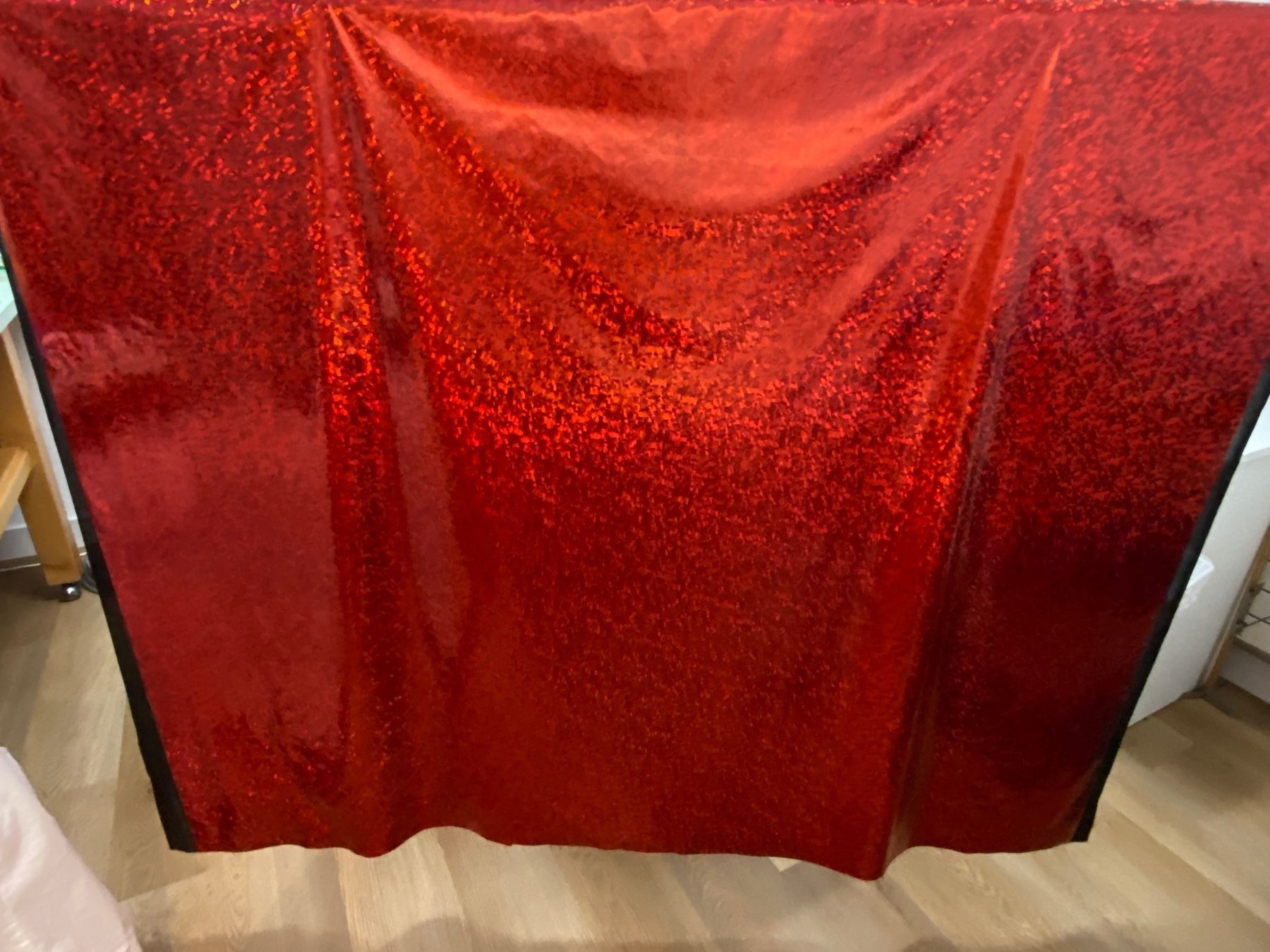 Tessuti: Stoff: Neu:Jersey rot gold-Polyester/min.elastisch 145x350cm – Nuovo (secondo la descrizione) da Wil SG venduto da MarcoPolo007 1