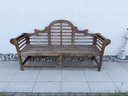 Banc en bois massif très solide 3 places