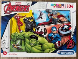 Avengers Puzzle 104 Teile Supercolor 6+