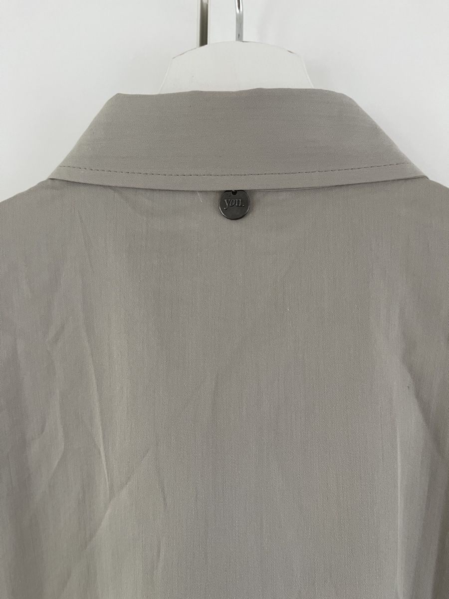 Kleider: YOU. Justwhite Hemdblusenkleid Gr. 38 grau – Gebraucht aus Stans von lion85 6