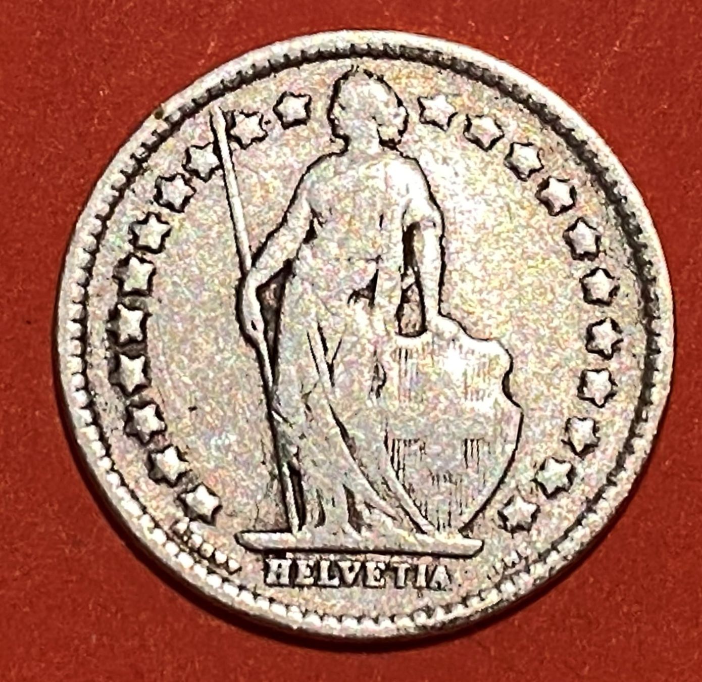 Tutti le monete: 50 Rappen oder 1/2 Fr.1920 B ( Silber ) – Usato da Oensingen venduto da Stro11 1