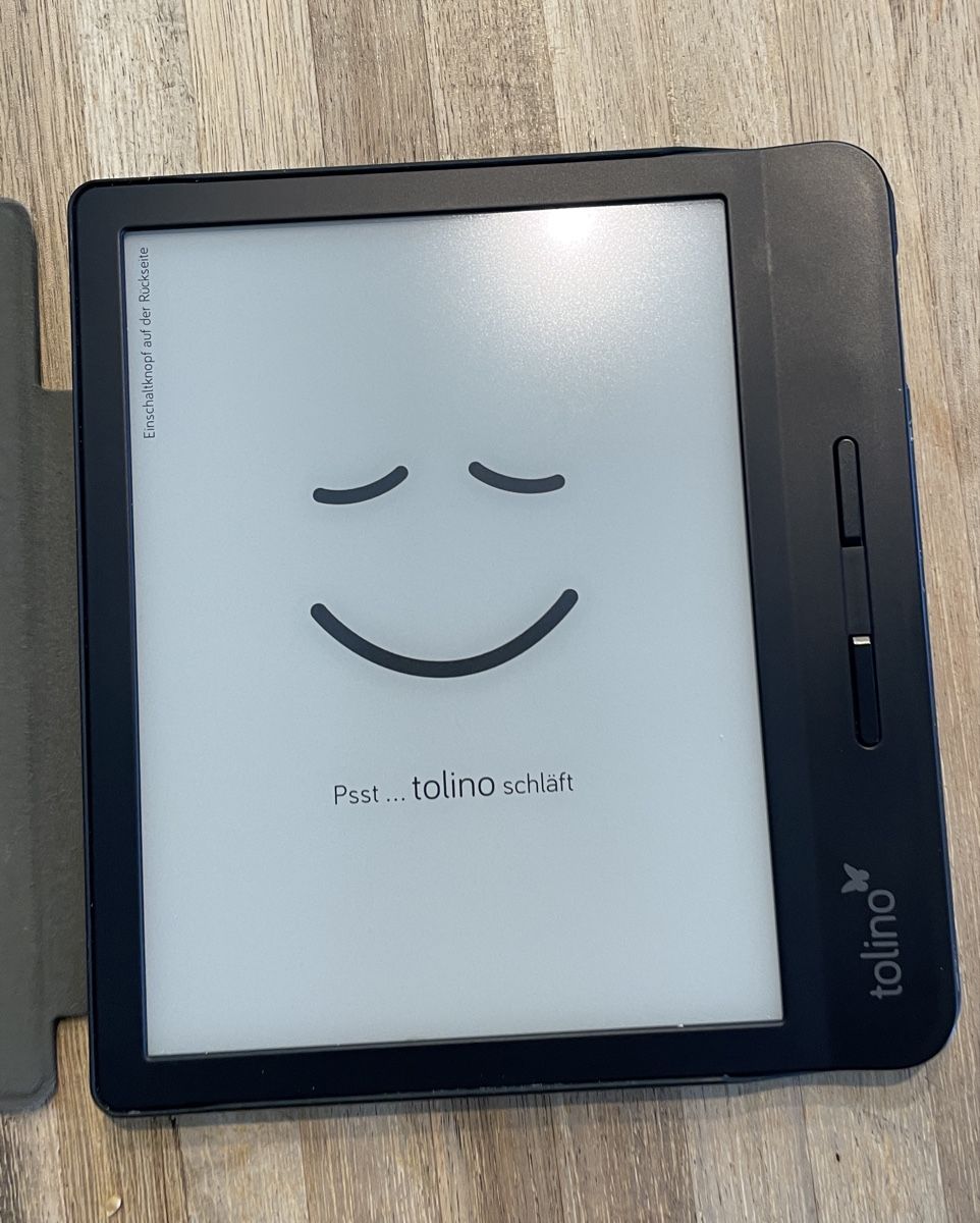 Tolino Tablet PC: Tolino Vision 5 mit Ladekabel und Hülle – Usato da Wolhusen venduto da snowfriend