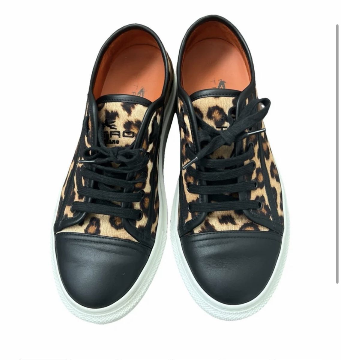 Etro Scarpe da donna: Etro Senkers Schwarz/Leo Gr.40 – Usato da Basel venduto da Cica22