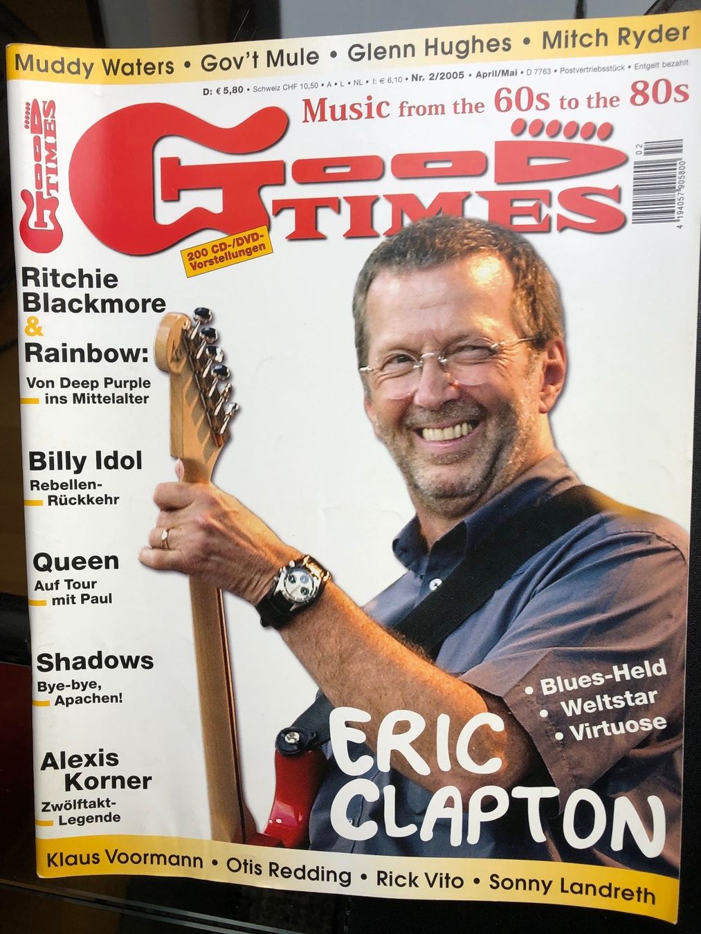 Riviste & Magazine: Eric Clapton – Usato da Aeschi SO venduto da Stones55