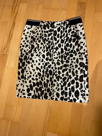 Marc Cain Minirock Animal-Print, Gr. N2 Grösse 36 trendig