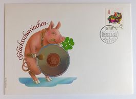Numisbrief Glücksschweinchen ab 1 Fr. !!