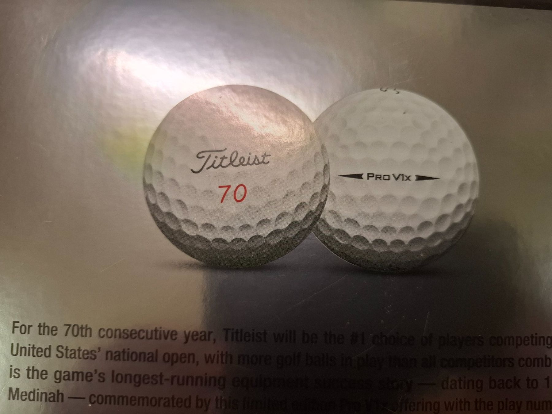 Titleist Bälle: Titleist Golfbälle Limited Edition 70 – Neu und originalverpackt aus Freienstein von Flyfish3 3