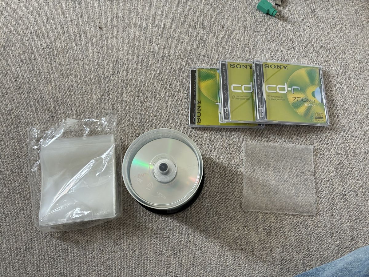 CD & DVD-Rohlinge: CD-R Rohlinge Emtec und Sony 700MB Set – Neu (gemäss Beschreibung) aus Rickenbach Sulz von Buca00