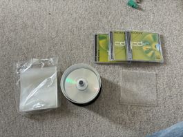 CD-R Rohlinge Emtec und Sony 700MB Set