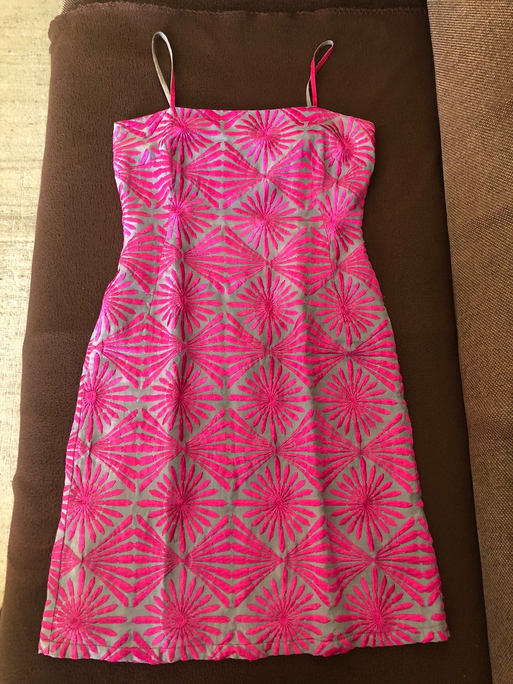 French Connection Vestiti: FRENCH CONNECTION KLEID, GR. S, PINK-GRAU, SOMMER – Usato da Zürich venduto da rolo66