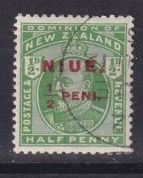 Niue, Mi 11 ⊙ , KW €0.60