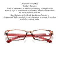Lesebrille Floral Red +1.0 +2.0 (DIV5)