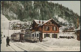 VDS Les Avants - Bahnhof - Bahn MOB - Montreux
