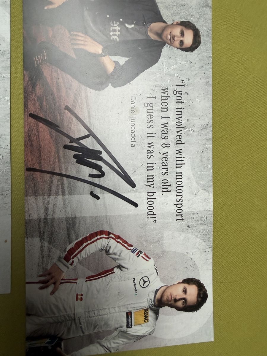 Autografi: DTM 2016 Unterschriften – Nuovo (secondo la descrizione) da Wangen SZ venduto da cal_vp8g 3