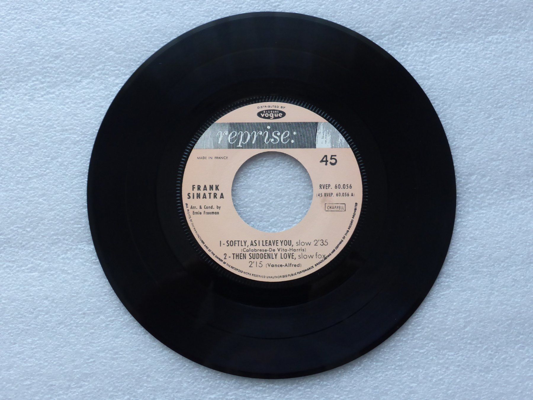 Dischi in vinile: Vinyl Single   EP FRANK SINATRA – Usato da Küssnacht am Rigi venduto da Mondkinder 1