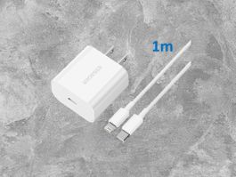 Essager Ladegerät inkl. Kabel für iPhone 20W USA-Stecker