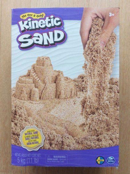 Materiale per modellare: Kinetic sand  / Sable magic, facile à modeler, ne sèche pas. – Nuovo e nell'imballaggio originale da Misery venduto da Titi57 3