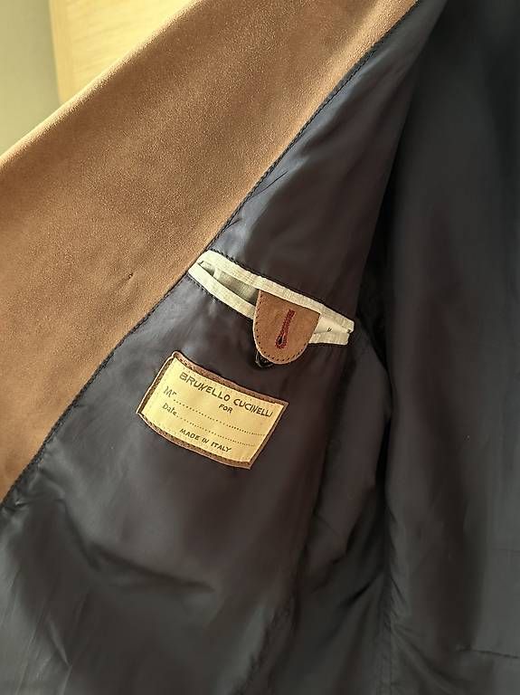 Brunello Cucinelli Giacche: Veste en daim Brunello Cucinello – Usato da Epalinges venduto da mar_vjq5 4