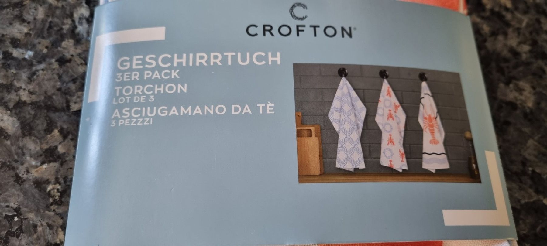 Strofinacci: Crofton Geschirrtuch 3er Pack 100% Baumwolle – Nuovo (secondo la descrizione) da egliswil venduto da Maggy6 1