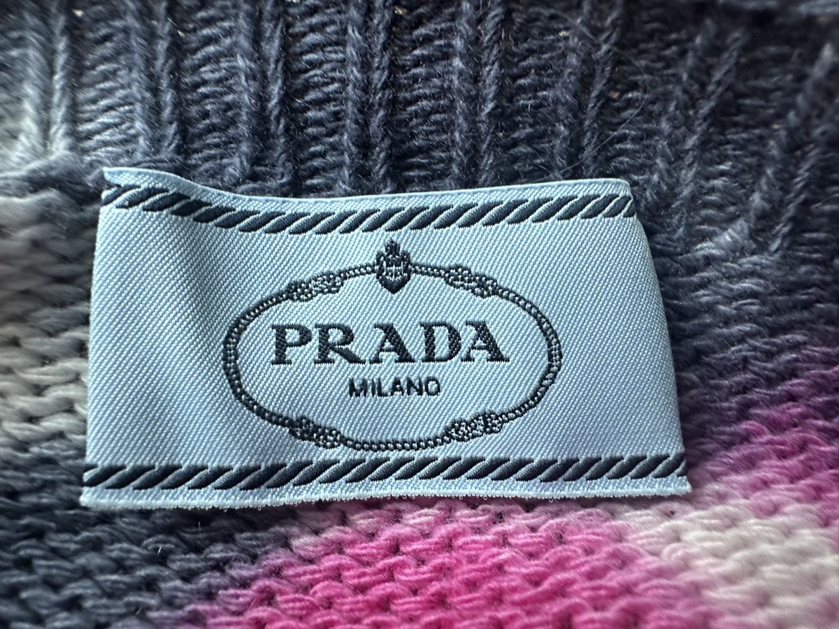 Prada Pullover & Sweatshirts: Prada Tie-dye Wool&Cashmere Sweater - – Neu (gemäss Beschreibung) aus Langnau am Albis von bar_ml6k 1