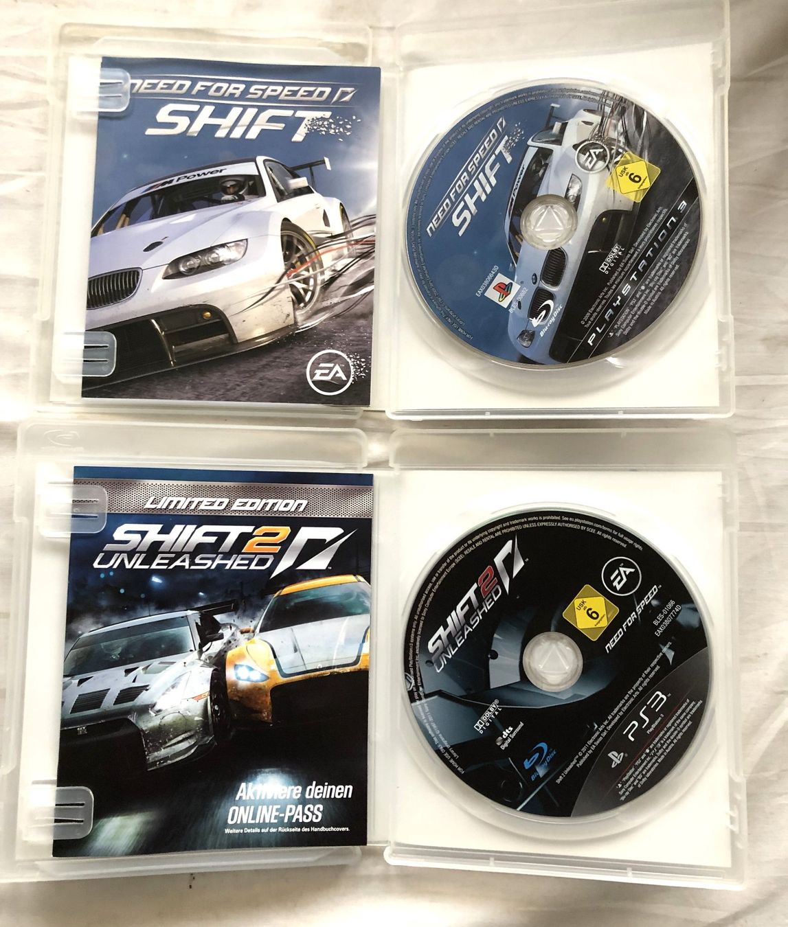 Giochi: Playstation 3 - NFS: SHIFT & SHIFT 2 - 2x Spiele – Usato da Schaffhausen venduto da durruti 1
