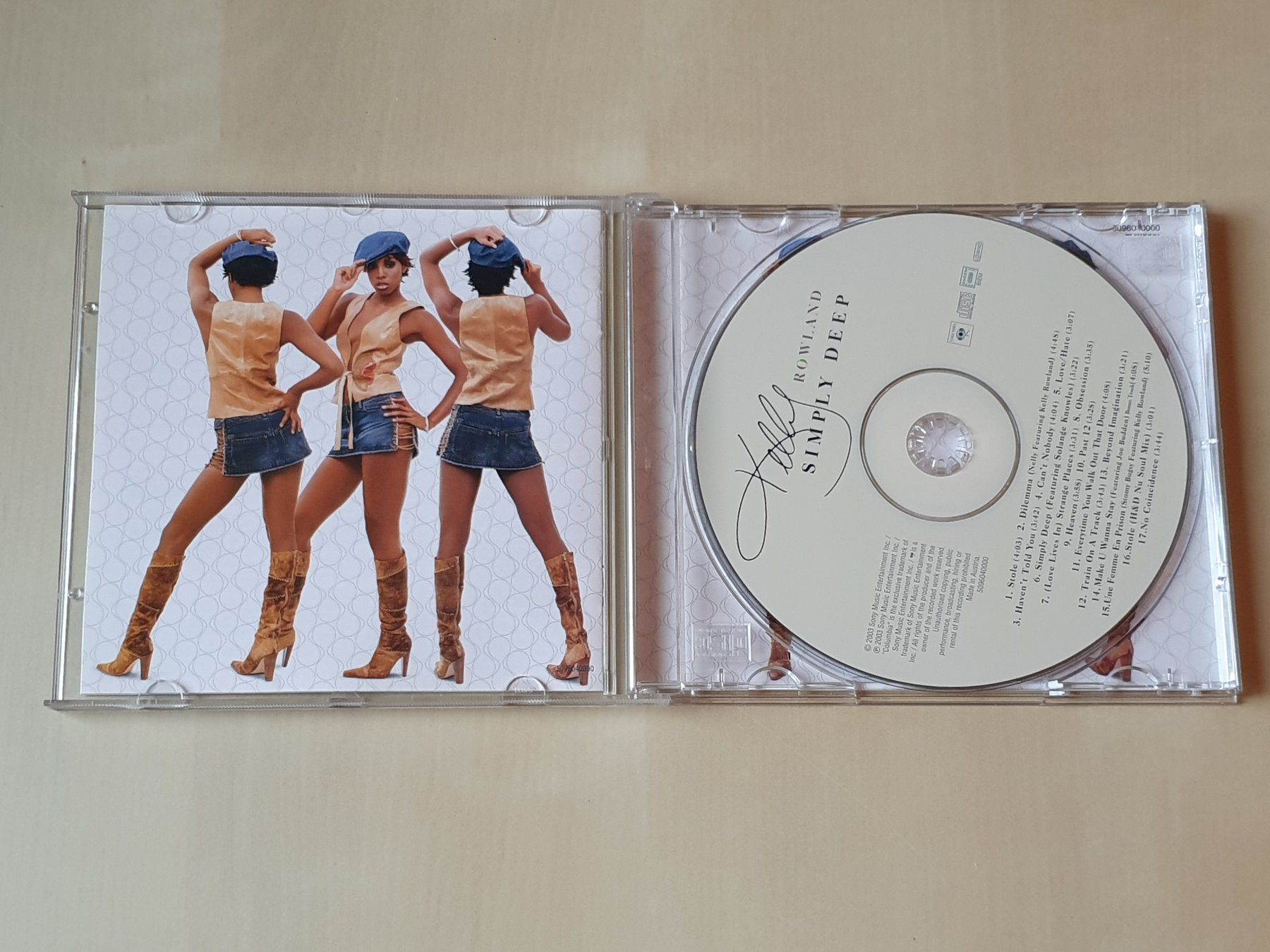 CD: Kelly Rowland Simply Deep – Usato da Stansstad venduto da collectorsshop 2