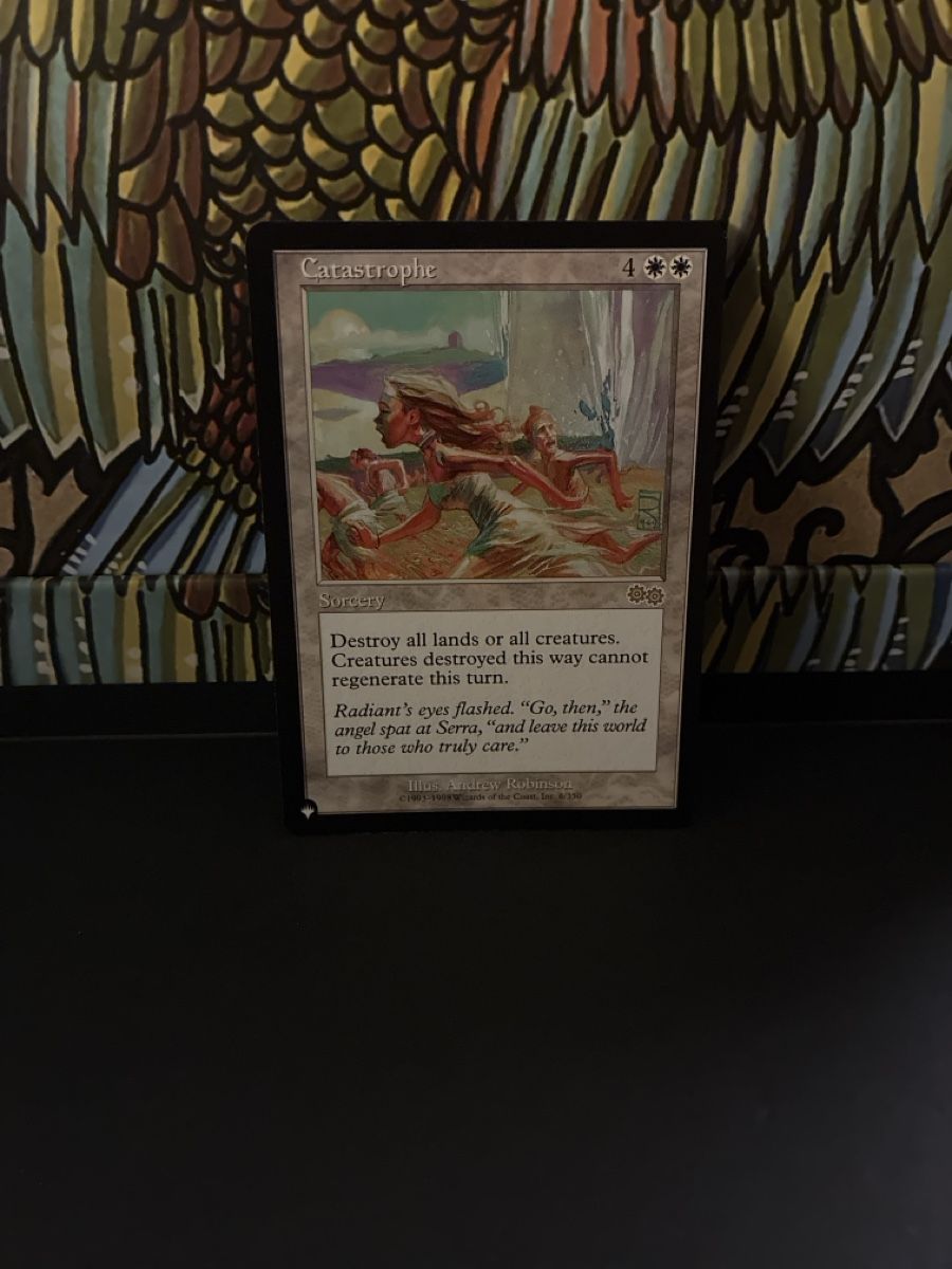 Cartoline: Seltene Magic-Karte Catastrophic  – Nuovo (secondo la descrizione) da Oberkirch LU venduto da edw_885b