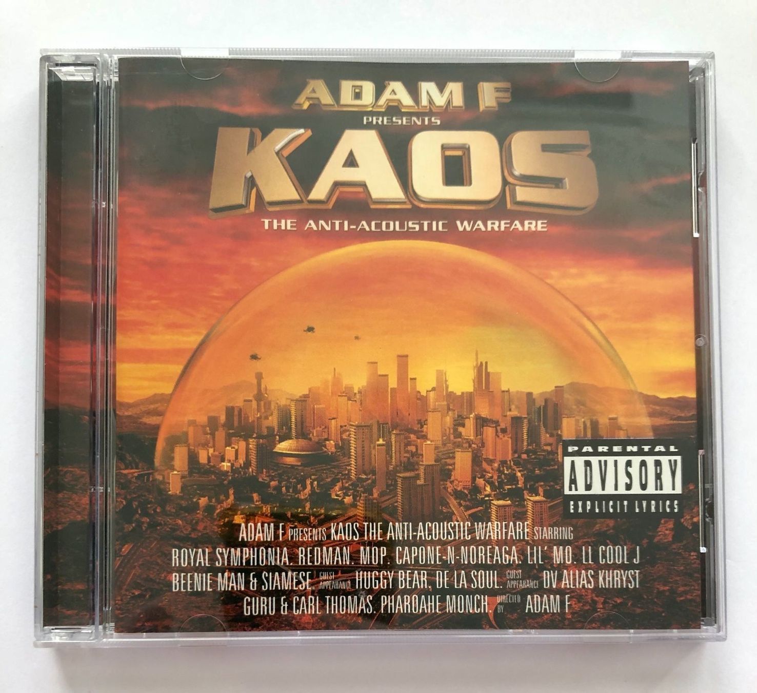 CD: CD - Adam F: Kaos – Usato da Zürich venduto da T_H_O_M_A_S