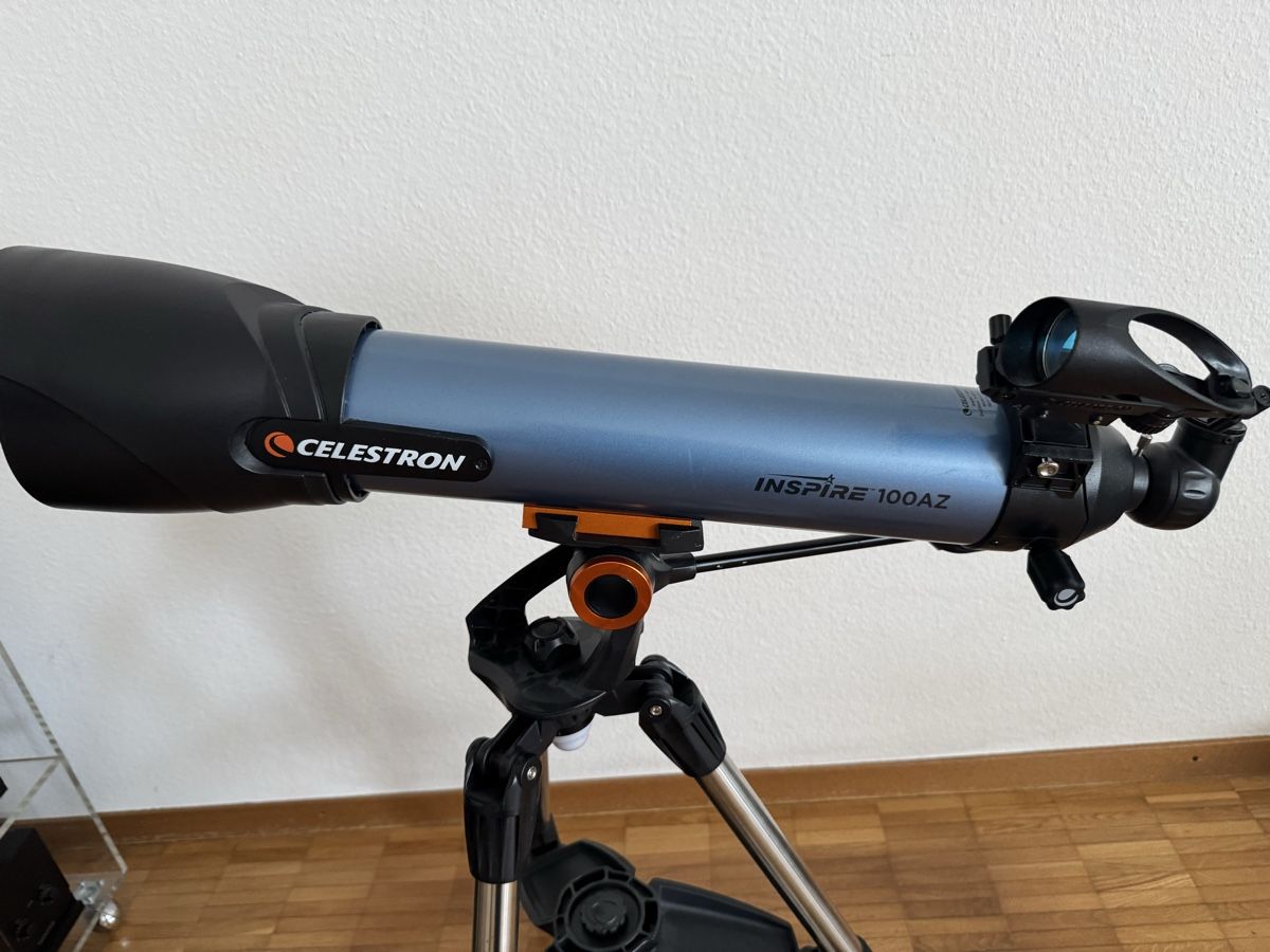 Celestron Telescopi: CELESTRON Inspire 100mm AZ Refraktor Teleskop – Usato da Zunzgen venduto da milesdavis76 1