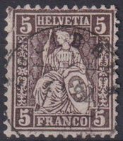 RAAR Sitzende Helvetia 5, Nr.45,V-O++++